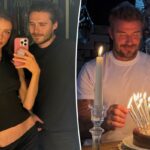 Brooklyn Beckham despreza o aniversário de 51 anos do pai David enquanto a amarga rivalidade familiar aumenta