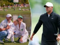 Brooks Koepka dá um raro vislumbre de ‘questões familiares’ no PGA Championship Brooks Koepka observa do 12º green durante a primeira rodada do PGA Championship.
