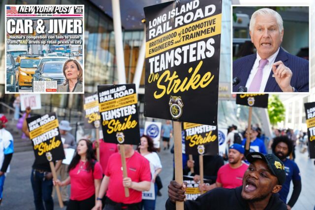 Bruce Blakeman pede a Hochul que suspenda o pedágio de congestionamento durante a greve do LIRR – e apóia a nova legislação
