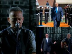 Bruce Springsteen ataca Trump e Paramount durante o penúltimo ‘Late Show’ de Stephen Colbert Bruce Springsteen ataca Trump e Paramount durante o penúltimo 'Late Show' de Stephen Colbert