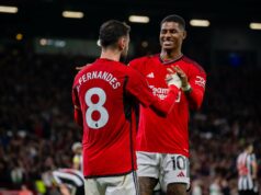 Bruno Fernandes manda mensagem para Marcus Rashford após vencer La Liga com o Barcelona Bruno Fernandes manda mensagem para Marcus Rashford após vencer La Liga com o Barcelona