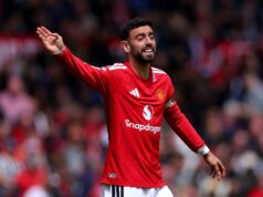 Bruno Fernandes reage ao empate no recorde de assistências da Premier League Bruno Fernandes reage ao empate no recorde de assistências da Premier League