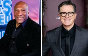 Byron Allen saúda ‘o Grande’ Stephen Colbert enquanto ‘Comics Unleashed’ assume o lugar de ‘Late Show’ show tardio-stephen-colbert-finale-cbs