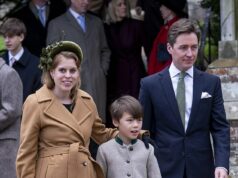 CONVERSA DA CIDADE: O ‘filho bônus’ da princesa Beatrice, Wolfie, está pronto para se juntar a Eton com George? Princesa Beatrice e marido Edo Mapelli Mozzi com seu filho Christopher Woolf no culto da manhã de Natal na Igreja de Santa Maria Madalena em dezembro de 2024