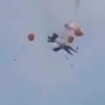 Caças colidem no ar em show da Força Aérea dos EUA