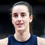 Caitlin Clark #22 of the Indiana Fever