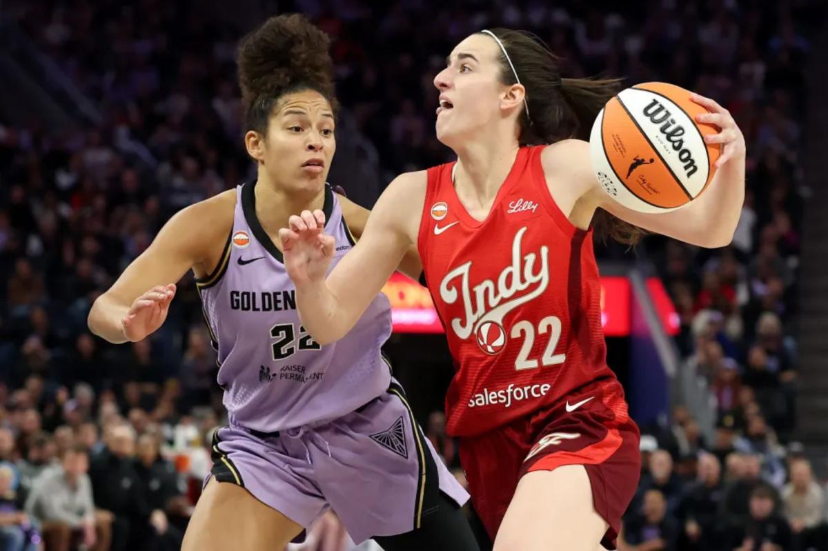 Caitlin Clark bate recorde de assistências na derrota de Fever para Valquírias