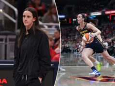 Caitlin Clark perde o jogo devido a problemas nas costas devido a preocupação com lesão de febre Caitlin Clark nº 22 do Indiana Fever vai até a cesta durante o jogo contra o Seattle Storm em 17 de maio de 2026 no Gainbridge Fieldhouse em Indianápolis, Indiana.