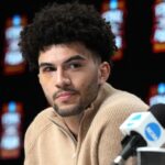 Duke Blue Devils star Cam Boozer during NCAA Men's Basketball Tournament