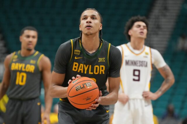 Cameron Carr, de Baylor, acaba de dar aos escoteiros outro Cameron Carr #43 of the Baylor Bears