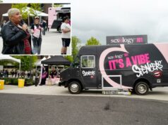 Caminhão ‘Sexology 101’ chega às faculdades de NJ, distribuindo brinquedos sexuais, preservativos e conselhos de ‘especialistas em prazer’ Caminhão 'Sexology 101' chega às faculdades de NJ, distribuindo brinquedos sexuais, preservativos e conselhos de 'especialistas em prazer'