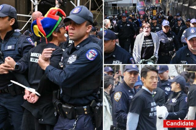 Candidato democrata ao Congresso é preso em protesto do Primeiro de Maio que bloqueou Wall Street
