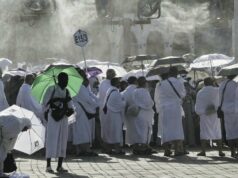 Cara Arab Saudi Redam Suhu Panas Ekstrem saat Puncak Ibadah Haji Cara Arab Saudi Redam Suhu Panas Ekstrem saat Puncak Ibadah Haji