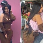 Cardi B e Stefon Diggs fazem as malas no PDA no evento do Dia das Mães em meio a rumores de reconciliação