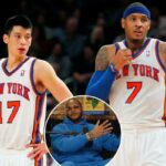 Carmelo Anthony convida Jeremy Lin em um podcast para abordar a briga de anos dos Knicks