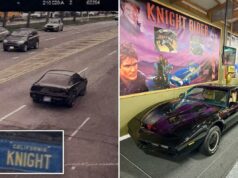 Carro de ‘Knight Rider’ atingido com multa por excesso de velocidade em Nova York – apesar de estar em exibição no museu de Illinois Carro de 'Knight Rider' atingido com multa por excesso de velocidade em Nova York - apesar de estar em exibição no museu de Illinois