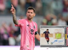 Cartão comercial ultra-raro assinado por Lionel Messi é vendido por mais de US$ 550 mil Cartão comercial ultra-raro assinado por Lionel Messi é vendido por mais de US$ 550 mil