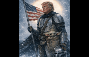 Casa Branca publica imagem de Trump como o Mandaloriano para comemorar o Dia de Star Wars Casa Branca publica imagem de Trump como o Mandaloriano para comemorar o Dia de Star Wars