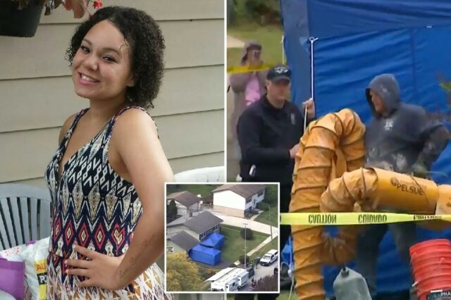 Casa perto de onde Kianna Galvin, 17, desapareceu há 10 anos, escavada no subsolo de 'anamolias'
