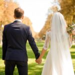 Stock image of married couple.