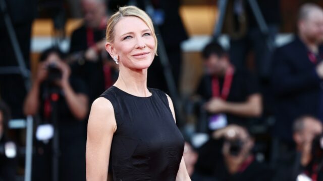 Cate Blanchett é cofundadora da RSL Media, uma organização sem fins lucrativos para abordar o consentimento em torno do uso de IA
