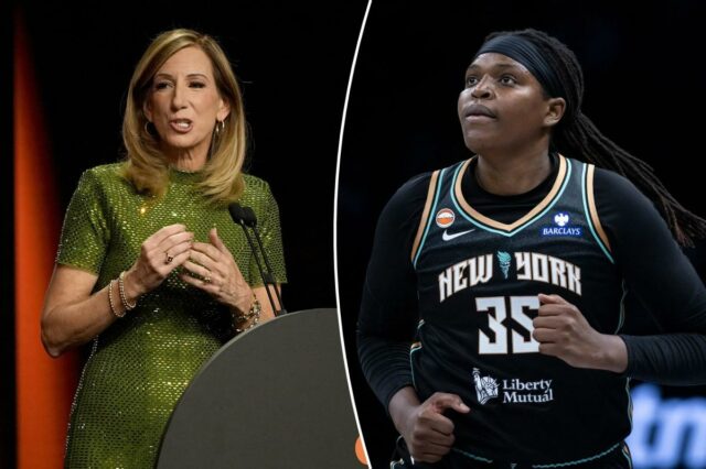 Cathy Engelbert disse que os jogadores da WNBA estavam “emocionados” em relação à moradia – o Liberty explica por que é importante

