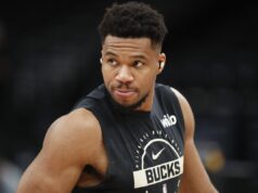 Celtics superado por este time como favorito para Giannis Antetokounmpo Milwaukee Bucks star Giannis Antetokounmpo at Utah Jazz game