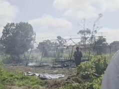 Centro de tratamento de Ebola é incendiado em país africano Centro de tratamento de Ebola é incendiado em país africano