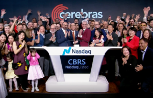 Cerebras levanta US$ 5,5 bilhões, iniciando a temporada de IPO de 2026 com força Cerebras Nasdaq opening bell