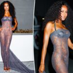 Ciara Miller brilha em renda transparente após a reunião de 'Summer House'