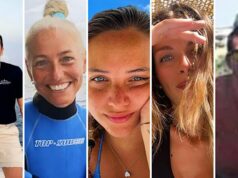 Cinco mergulhadores italianos mortos em acidente em caverna nas Maldivas A partir da esquerda: Gianluca Benedetti, Monica Montefalcone, Giorgia Sommacal, Muriel Oddenino e Federico Gualtieri morreram enquanto mergulhavam nas Maldivas.