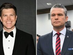 Colin Jost pode ter manifestado a citação bíblica de ‘Pulp Fiction’ de Pete Hegseth Colin Jost pode ter manifestado a citação bíblica de 'Pulp Fiction' de Pete Hegseth