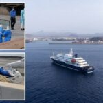 Comissário de bordo hospitalizado após entrar em contato com passageiro de navio de cruzeiro com hantavírus que morreu