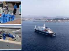 Comissário de bordo hospitalizado após entrar em contato com passageiro de navio de cruzeiro com hantavírus que morreu Comissário de bordo hospitalizado após entrar em contato com passageiro de navio de cruzeiro com hantavírus que morreu