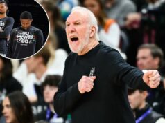 Como Gregg Popovich ajudou o Spurs a vencer as finais da Conferência Oeste com a derrota no jogo 4: ‘Isso é besteira’ Gregg Popovich, técnico do San Antonio Spurs, gritando durante um jogo contra o Utah Jazz.