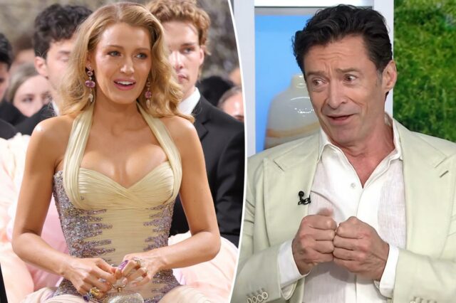 Como Hugh Jackman salvou Blake Lively do mau funcionamento do guarda-roupa do Met Gala 2026
