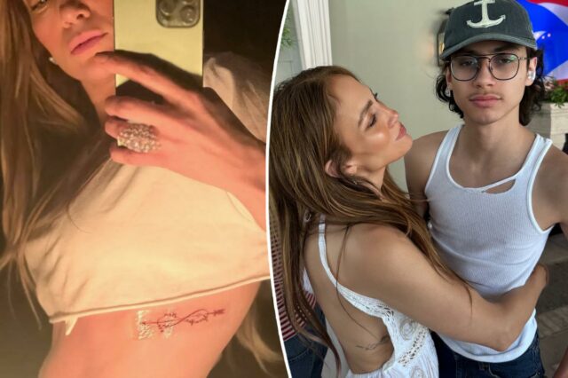 Como Jennifer Lopez mudou sua tatuagem dedicada a Ben Affleck Como Jennifer Lopez mudou sua tatuagem dedicada a Ben Affleck após o divórcio