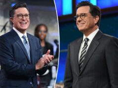 Como Stephen Colbert encerrou o episódio final de ‘Late Show’ Como Stephen Colbert encerrou o episódio final de 'Late Show'
