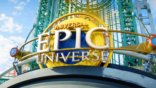 EPIC RIDE: THE STORY OF UNIVERSAL THEME PARKS -- Pictured: Universal Epic Universe -- (Photo by: PEACOCK)