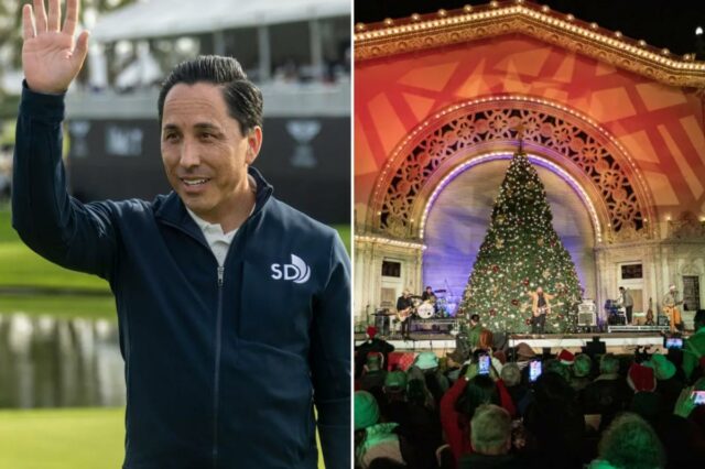 Como os democratas apresentaram o Natal em San Diego
