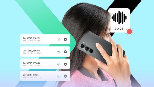 Confissões de uma pessoa cronicamente esquecida salvas por uma única Ilustração de smartphone com ouvido ouvindo forma de onda de áudio