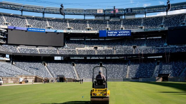 Copa do Mundo FIFA 2026 – Instalação de grama começa no MetLife Stadium
