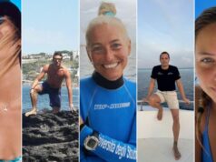 Corpos de quatro mergulhadores italianos desaparecidos localizados em caverna marítima nas Maldivas Muriel Oddenino, Federico Gualtieri, Monica Montefalcone, Gialunca Benedetti e Giorgia Sommacal. - Facebook/Universidade de Gênova/Albatros Top Boat/Instagram