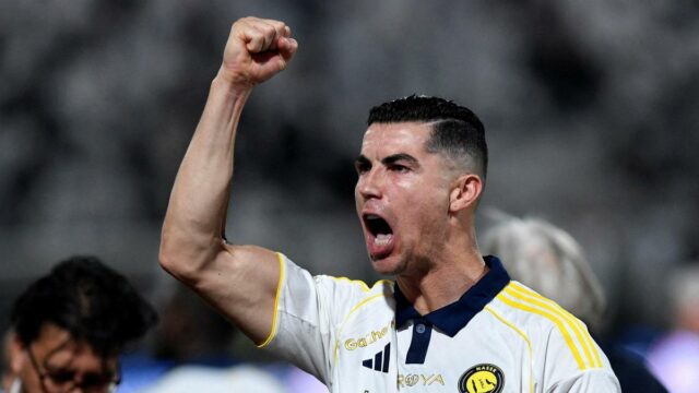 Cristiano Ronaldo marca seu 100º gol na Saudi Pro League
