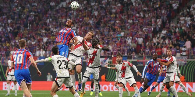 Crystal Palace x Rayo Vallecano - final da Europa Conference League AO VIVO: último placar, notícias da equipe e atualizações enquanto os Eagles avançam para a estreia em Leipzig - com a equipe de Oliver Glasner tentando fazer história com o primeiro título europeu
