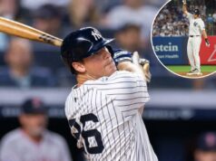 DJ LeMahieu contratado como gerente do time de beisebol da faculdade de verão enquanto as questões da MLB se aproximam DJ LeMahieu nº 26 do New York Yankees acerta um home run solo durante a quinta entrada contra o Boston Red Sox no Yankee Stadium, domingo, 8 de junho de 2025, no Bronx, NY. (