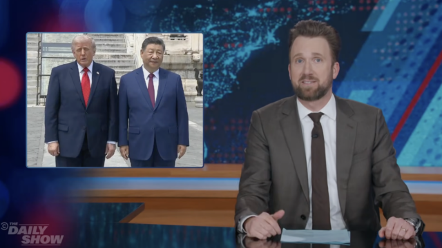 Daily Show critica brutalmente a reunião de Trump com Xi Daily Show critica brutalmente a reunião de Trump com Xi Jinping