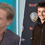 Damian Lewis choca os apresentadores de HOJE com a história de como ele 'criou' Timothée Chalamet