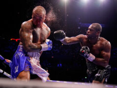Daniel Dubois cai duas vezes, impede Wardley de ganhar o título dos pesos pesados da WBO Daniel Dubois x Fabio Wardley título dos pesos pesados WBO