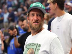 Dave Portnoy rasga WNBA por falta de promoção de Caitlin Clark Barstool Sports owner Dave Portnoy at NBA Finals in 2024